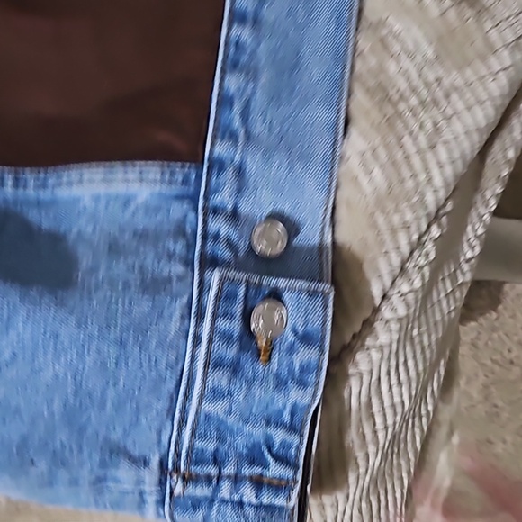 Missguided ⭐️⭐️CUSTOM⭐️⭐️ jacket With LV Patchwork - Picture 7 of 9